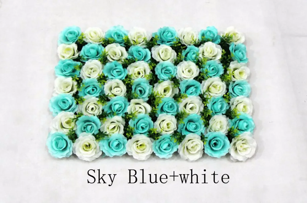 60*40cm Artificial Rose Flowers Plastic Lawn For Wedding Party Home Office Venue Decoration Arch Making 60*40cm Artificial Rose Flowers Plastic Lawn For Wedding Party Home Office Venue Decoration Arch Making