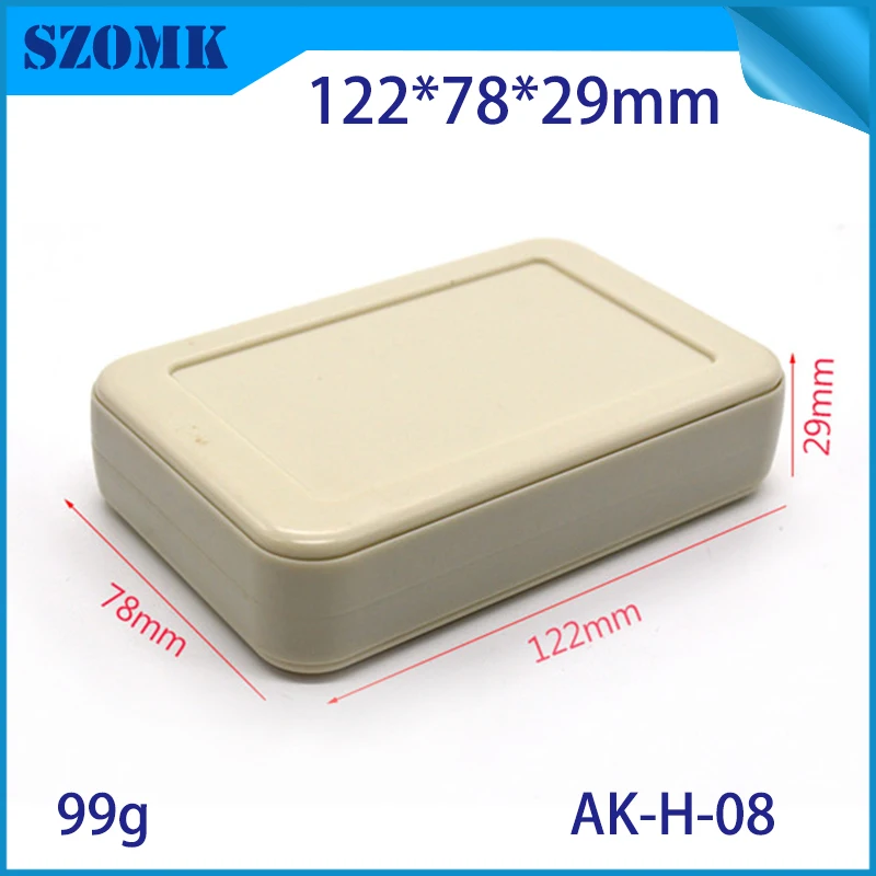 szomk handheld plastic enclosure for electronics plastic case remote control box instrument enclosure shell plastic housing device box (5)