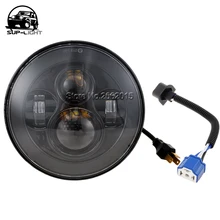 1 шт 7 дюймов 45 Вт H4 светодиодные фары на замену Hi/короче спереди и длиннее сзади) фары ближнего света с EMC для мотоциклы Harley 4x4 для внедорожных транспортных средств