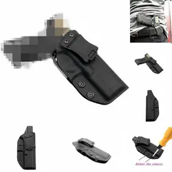 IWB Тактический KYDEX кобуры пистолет подходит: Glock 17 22 31 Внутри Скрытого пояс для переноски пистолеты Зажим для ремня интимные аксессуары