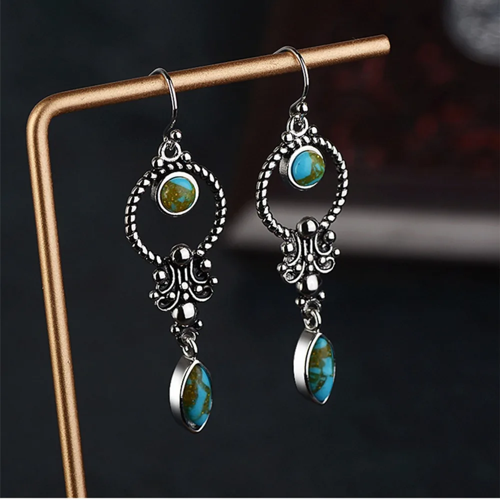 

Classical natural stone earrings Earrings European Beauty with natural stone Earrings