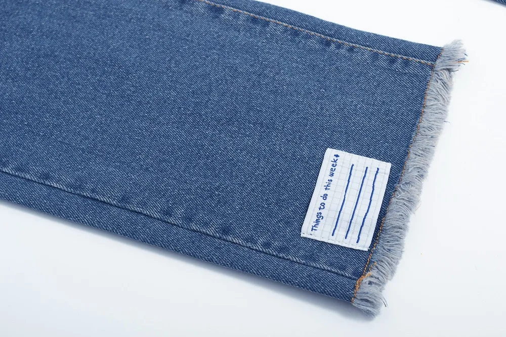Модные джинсы для женщин новые весенние узкие брюки-карандаш середины талии Harajuku джинсовые штаны Для женщин Мотобрюки дамы полной длины
