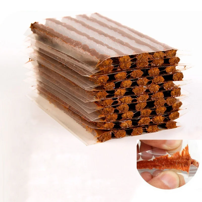 Vacuum Tires Tire Repair Strip 100mmx6mm Tire Repair Beef Tendon Car Motorcycle Fast Tire Repair Tool Vacuum Tires Tire Repair Strip 100mmx6mm Tire Repair Beef Tendon Car Motorcycle Fast Tire Repair Tool