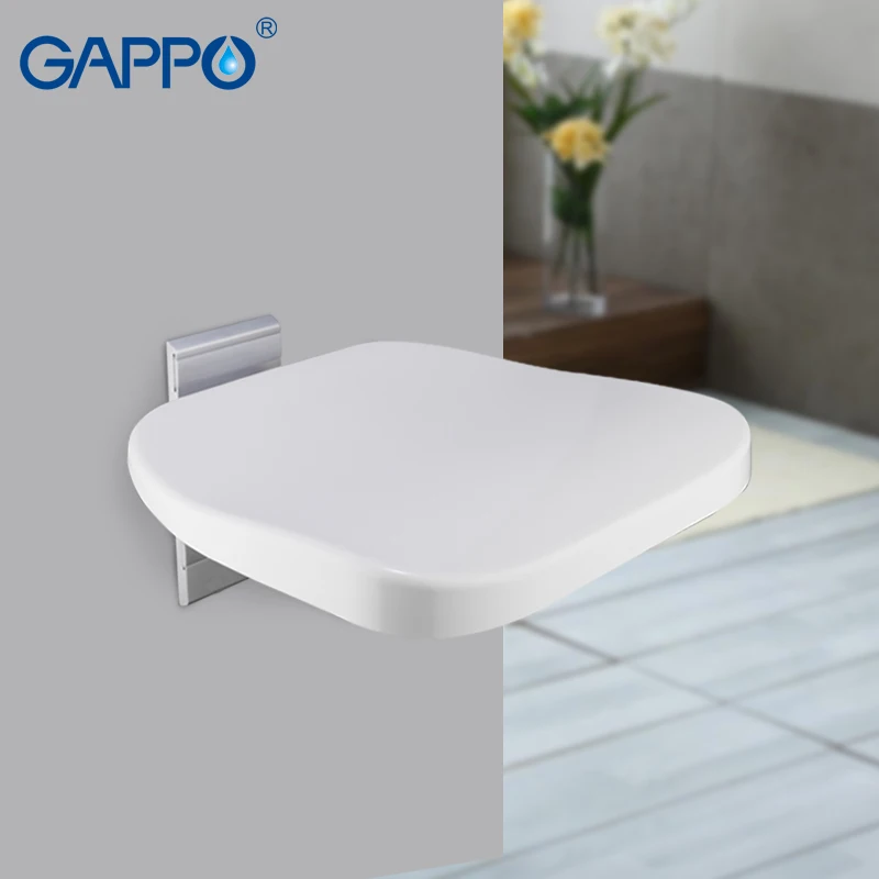 

GAPPO Wall Mounted Shower Seat shower folding seat children toilet folding shower chairs Bath shower Stool Cadeira bath chair