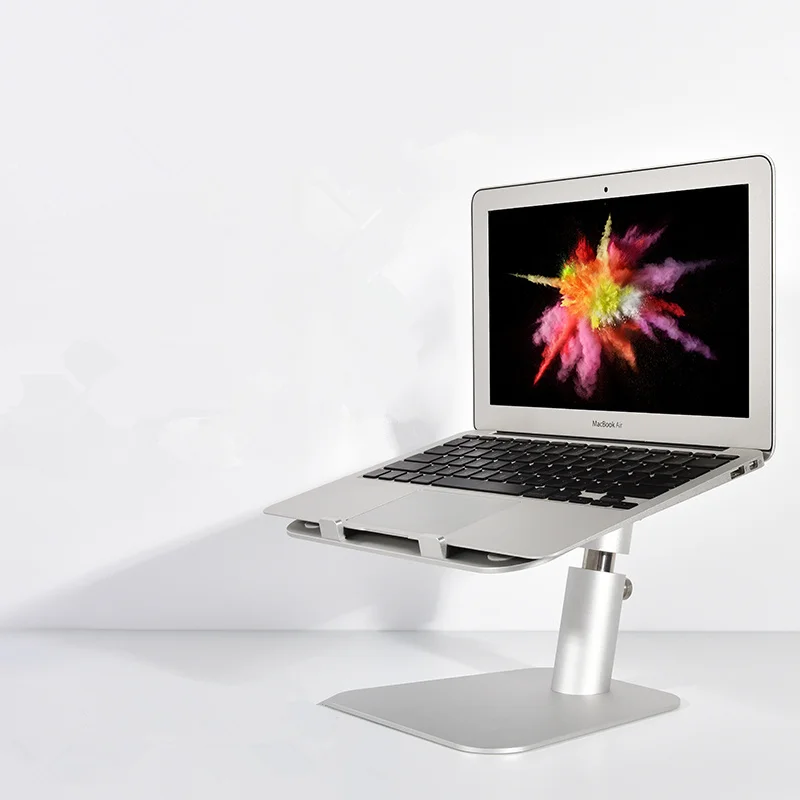 Laptop Stand Lifting Riser Holder Aluminum Height Angle Adjustable Stand Notebook Cooling Bracket for MacBook Mini Air Pro