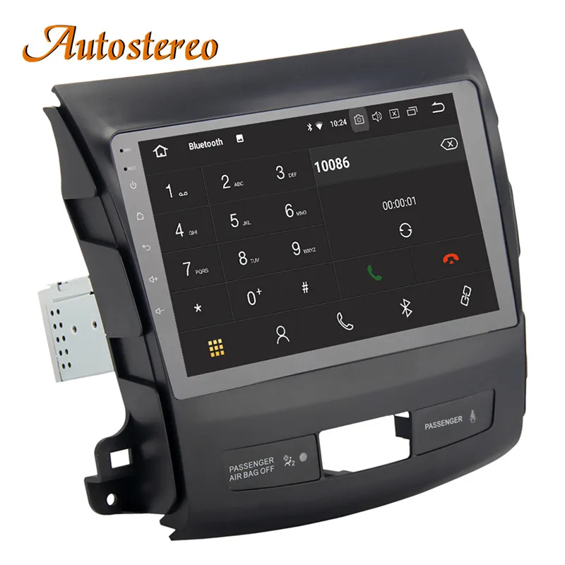 Cheap Android 8 Car No DVD player GPS Navigation for Mitsubishi Outlander/Citroen C-Crosser/Peugeot 4007 radio DSP recorder head unit 7