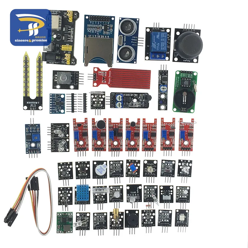 45 in 1 Sensors Modules Starter Kit For arduino, better than 37in1 ...