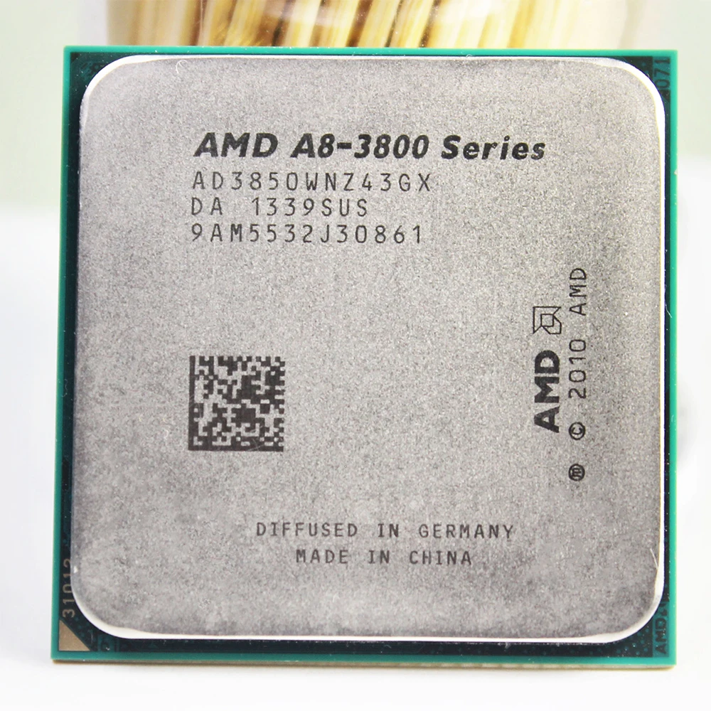 

AMD A8-Series A8-3850 2.9GHz 100W 4M Cache A8 3850 Quad-Core Socket FM1/ 905pin CPU Processor
