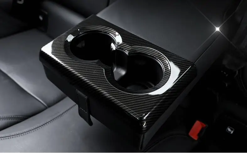 car accessories for Alfa Romeo Giulia 2017 cup holder trim  (3)