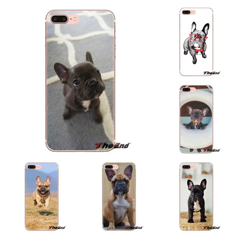 Soft Silicone TPU Case whimsical french bulldog Dogs puppy For iPod Touch Apple iPhone 4 4S 5 5S SE 5C 6 6S 7 8 X XR XS Plus MAX |