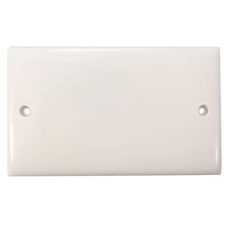 80*138mm Plastic Plug Electrical Mains Wall Socket Blanking Plate Cover For Home Household