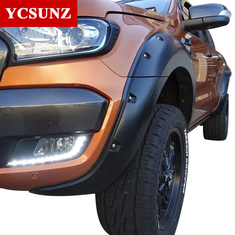 2016 2018 Fender Flare For Ford Ranger Wildtrak