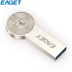 Eaget K80 usb флэш-накопитель USB 3.0 флешки 64 ГБ круглый древний монеты Водонепроницаемый У диска флэш-накопитель 16 ГБ 32 ГБ накопитель usb stick