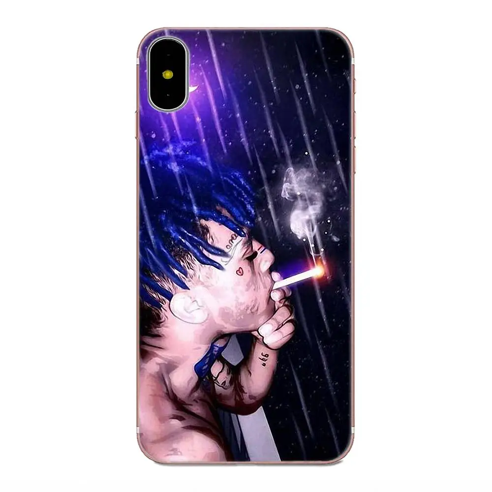 Для samsung Galaxy Note 5 8 9 S3 S4 S5 S6 S7 S8 S9 S10 mini Edge Plus Lite TPU чехол XXXTENTACION|Чехлы-накладки| |