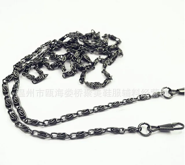 10pcs 120cm strong and durable Vintage Metal Shoulder Strap Chain purse DIY Sewing handmade Bag part Cords purse handle LW800
