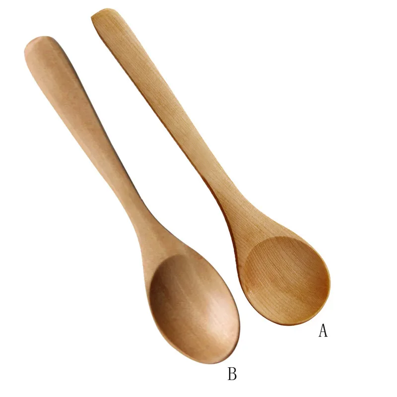6 Piece Set Bamboo Utensil Kitchen Wooden Cooking Tools Spoon Spatula Mixing New Holder Dinner Food