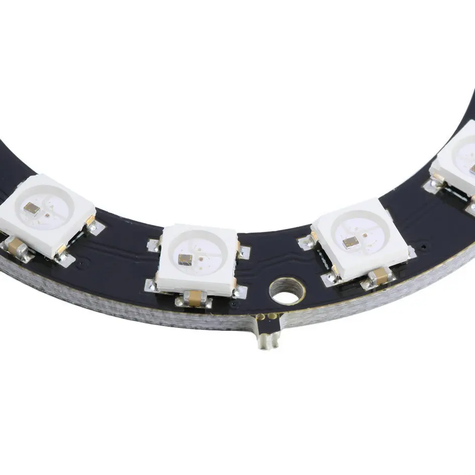 5050 12-Bit RGB LED Ring WS2812 Round Decoration Bulb Perfect For Arduino Promotion