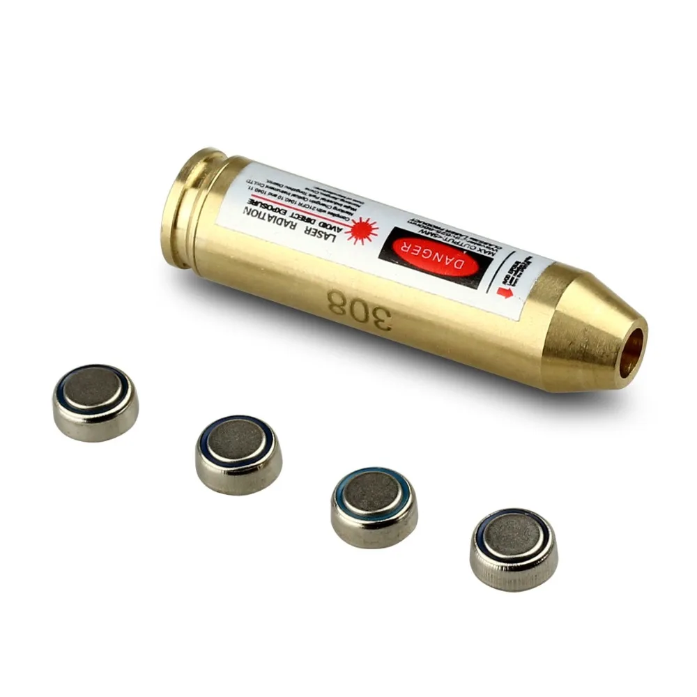 Red Laser Pointer 308 243 Cartridge Boresighter Bore Sighter Sight