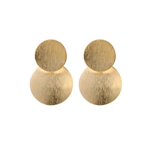 Семь карамельных 925 серебряных игольчатых сережек, женские круглые модные сережки-гвоздики, индивидуальные позолоченные глянцевые сережки, аксессуары