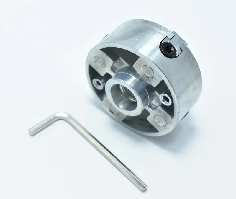 Metal Lathe Four 4 Jaw Chuck Z011A for Metal Mini Lathe M12x1mm Threaded Back 1.8~56mm/12~65mm Mini Collet Lathe Accessory