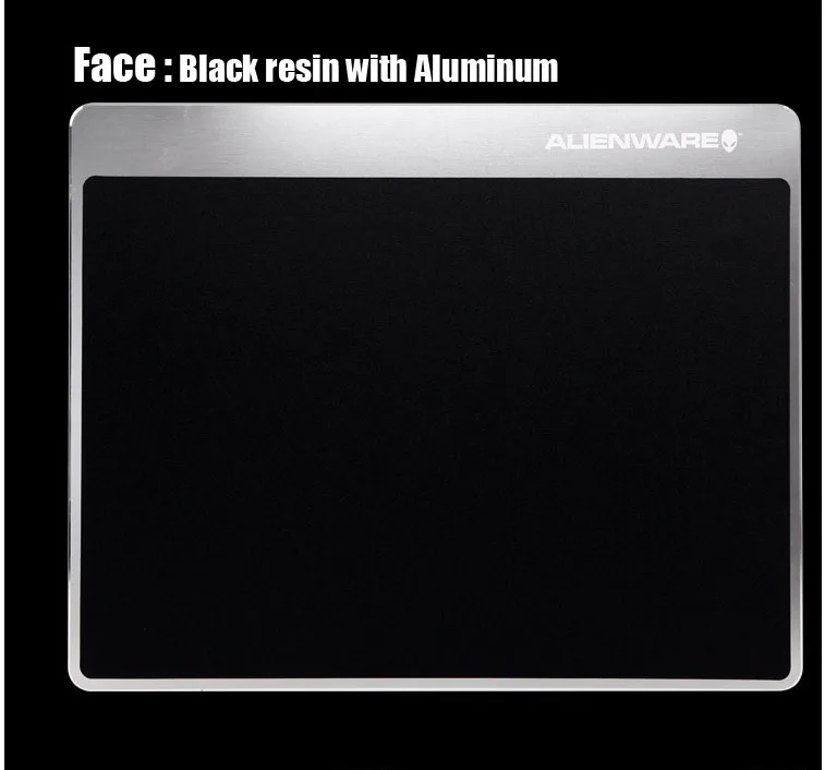 W423 Rubber Aluminum Resin Gaming Desk Mouse Pad Mat For Alienware