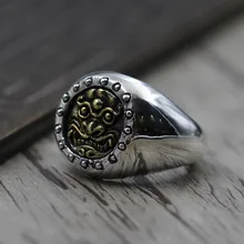 S925 sterling silver jewelry to create personalized carved ring opening