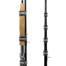 SAMSFX удочка для ловли нахлыстом Ремни трос полюс галстук тянущиеся держатели черное весло подтяжки веревки приманка пояс рыболовные снасти