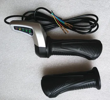 

24V DC motor speed controller, Twist Throttle /Speed Handle/ Gas Acceleratorwith battery indicator
