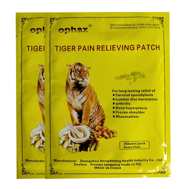 15 шт. Китайский травяной Спецодежда медицинская пластырь Tiger Balm боли Наклейки артрит, боли в суставах ревматизме плеча болеутоляющее