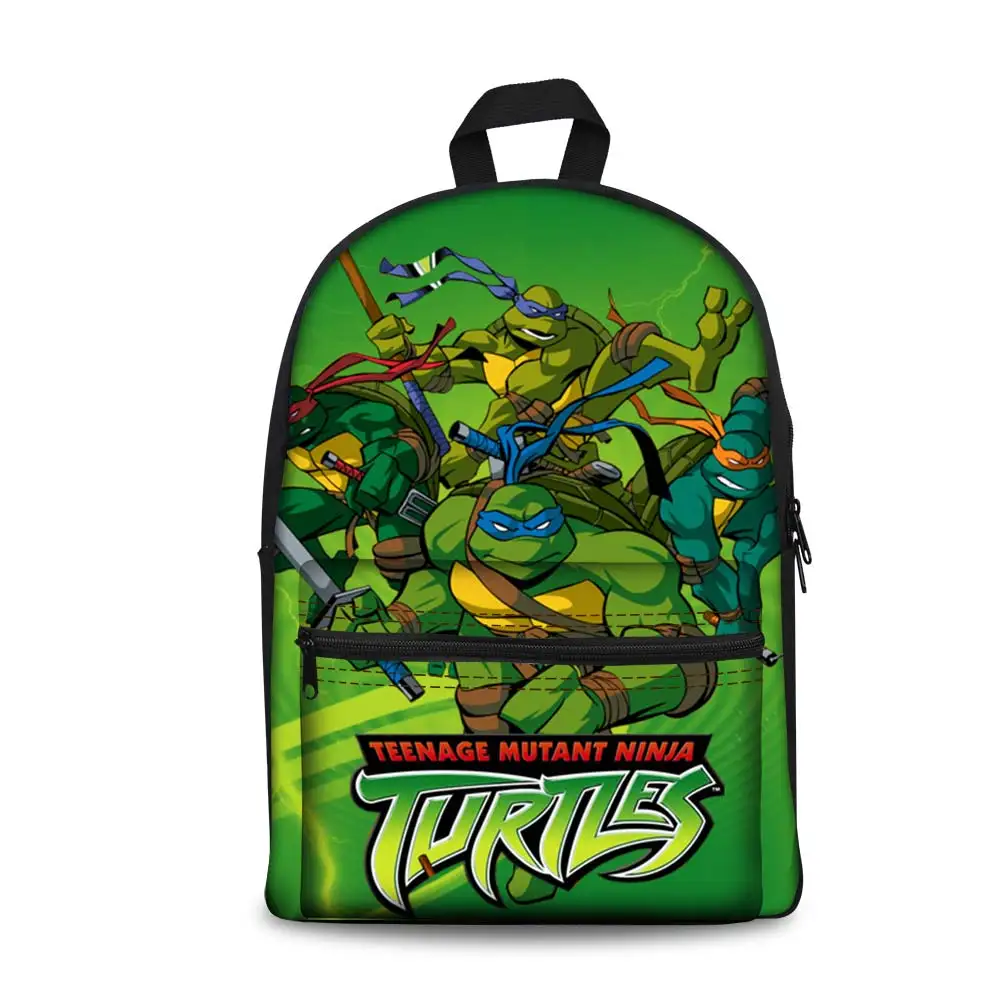 

Backpack for Teenagers Boys Girls Ninja Turtles TMNT Cartoon Printed Schoolbag Children School Kids Casual Travel Bags Mochila