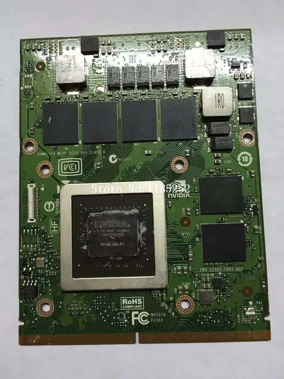 For DELL ALIENWARE M17X M18X R1 GTX 770M 3GB GDDR5 N14E-GS-A1 MXM 3.0b HW6C9 Laptop Video card 100% tested