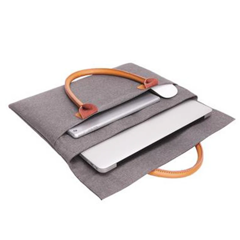 Jacodel ноутбука Портативный сумка 12 13 14 15 дюймов Портфели для Для женщин MacBook Xiaomi Air