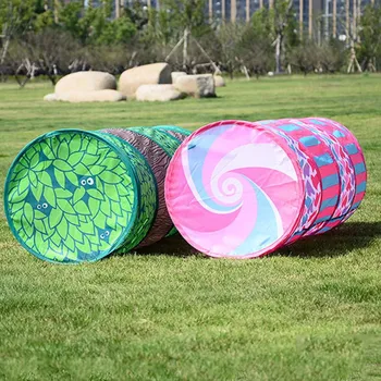 

New Folding Play Outdoors Tunnel Play Tent Children Tunnel Kids Toy Tents Tunnel Tent House Baby Tent Crawl for baby gift