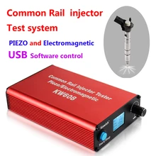 New arrival! KW608 multifunction diesel common rail injector tester USB Injector tester software diesel Injector driver tester erikc pressure tester for diesel common rail injector oil pressure testing equipment and common rail injector measuring tools