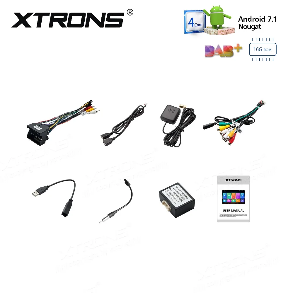 10 1 &quotAndroid 7 автомобильный стерео радио плеер авто мультимедийная система RCA GPS WIFI