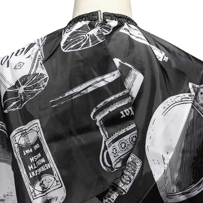 Best Selling 2018 products Pattern Cutting Hair Waterproof Cloth Salon Barber Cape Hairdressing Hairdresser Apron Haircut capes