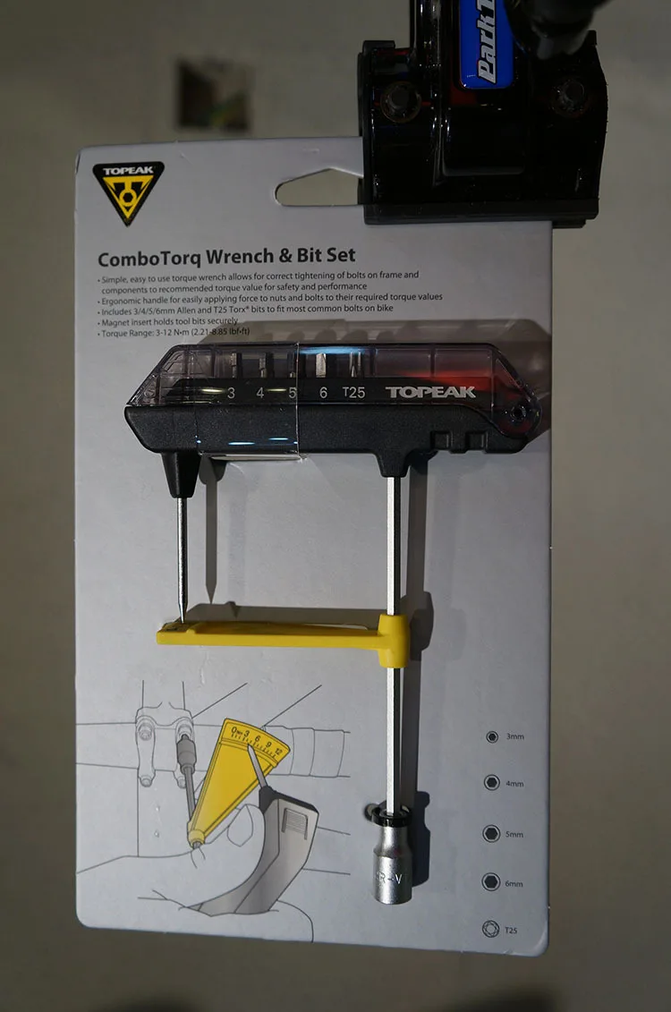 Topeak комбинированный торкский ключ и Набор бит 3 12 нм + / 4 5 6 мм шестигранные ключи