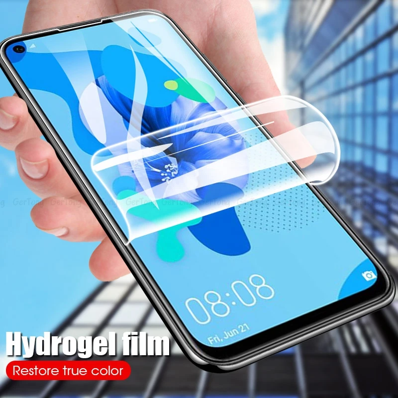 Мягкая Гидрогелевая пленка 9D для Huawei P30 Pro ультратонкая Защитная экрана HD P20 Lite 2019
