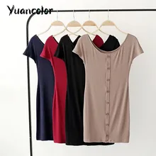 Летние Bodycon сексуальное платье Для женщин с коротким рукавом тонкий трикотаж стрейч Повседневное красные платья вечерние клуб черный короткое платье