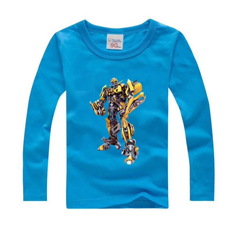 10 цветов, Осенние футболки с длинными рукавами для мальчиков модные детские хлопковые топы с изображением Железного человека, одежда для детей топы для маленьких девочек, футболки, одежда 8, 10