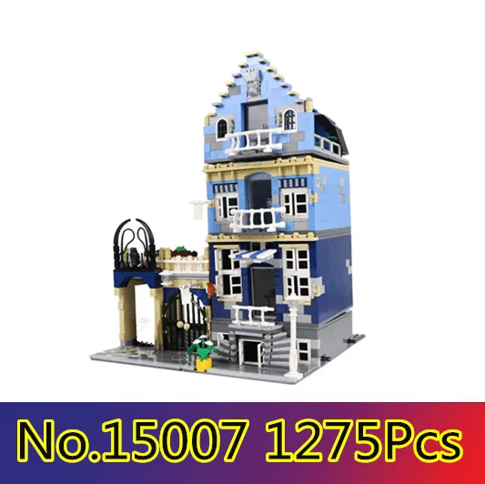 

CX 15007 1275Pcs Model building kits Compatible with Lego 10190 Factory City Street European 3D Bricks figure toys for children