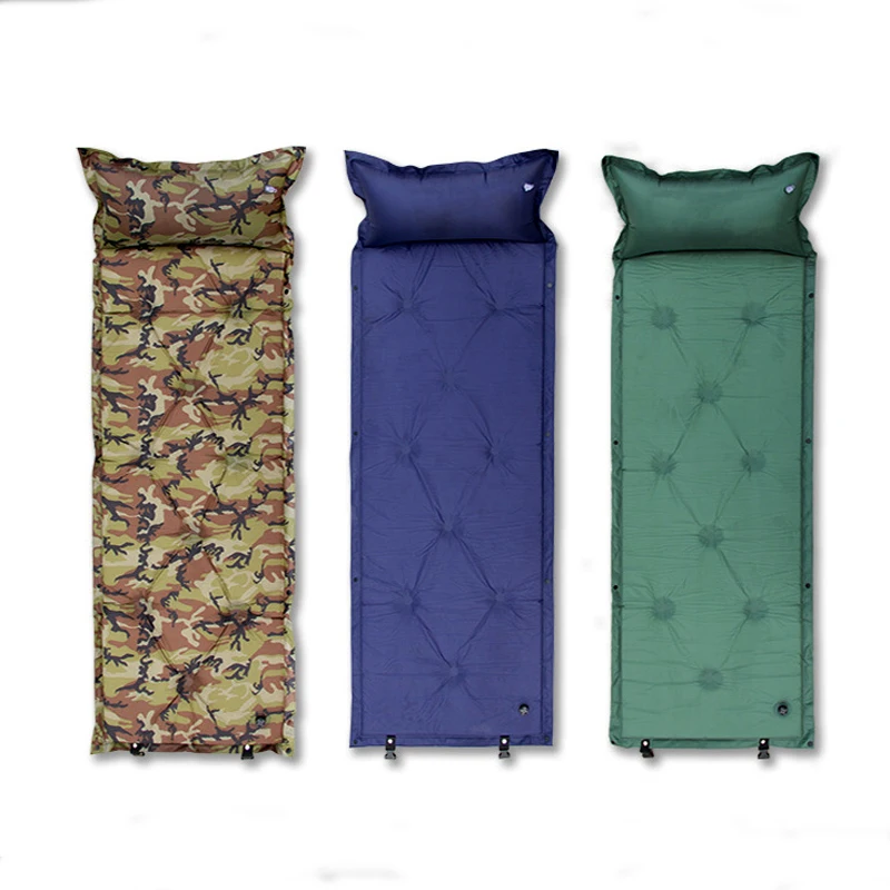 Автоматический надувной матрас, уличный походный коврик с воздушной подушкой, туристическое одеяло для кемпинга, коврик в палатку, надувные матрасы, раскладная кровать