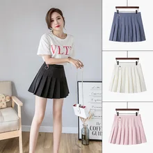 Женская мини-юбка в складку выпускник в стиле Харадзюку, стильные клетчатые юбки, милая японская школьная форма, юбка женская Kawaii юбка saia faldas