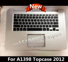 New Topcase / Palmrest For MacBook Pro 15″ Retina A1398 US layout keyboard without trackpad 2012