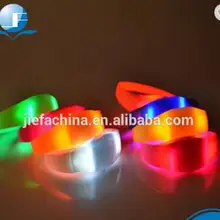 Производитель музыкальный датчик светодиодный Звук Активированный/Движение Активированный Браслет