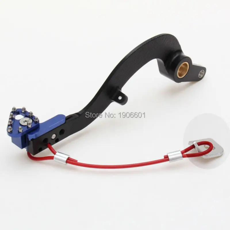 

Free Shipping CNC Alloy Billet Flexable Rear Brake Pedal Fit YZF 250F YZ450F WR250F Dirt Bike Motocross Off Road Motorcycle