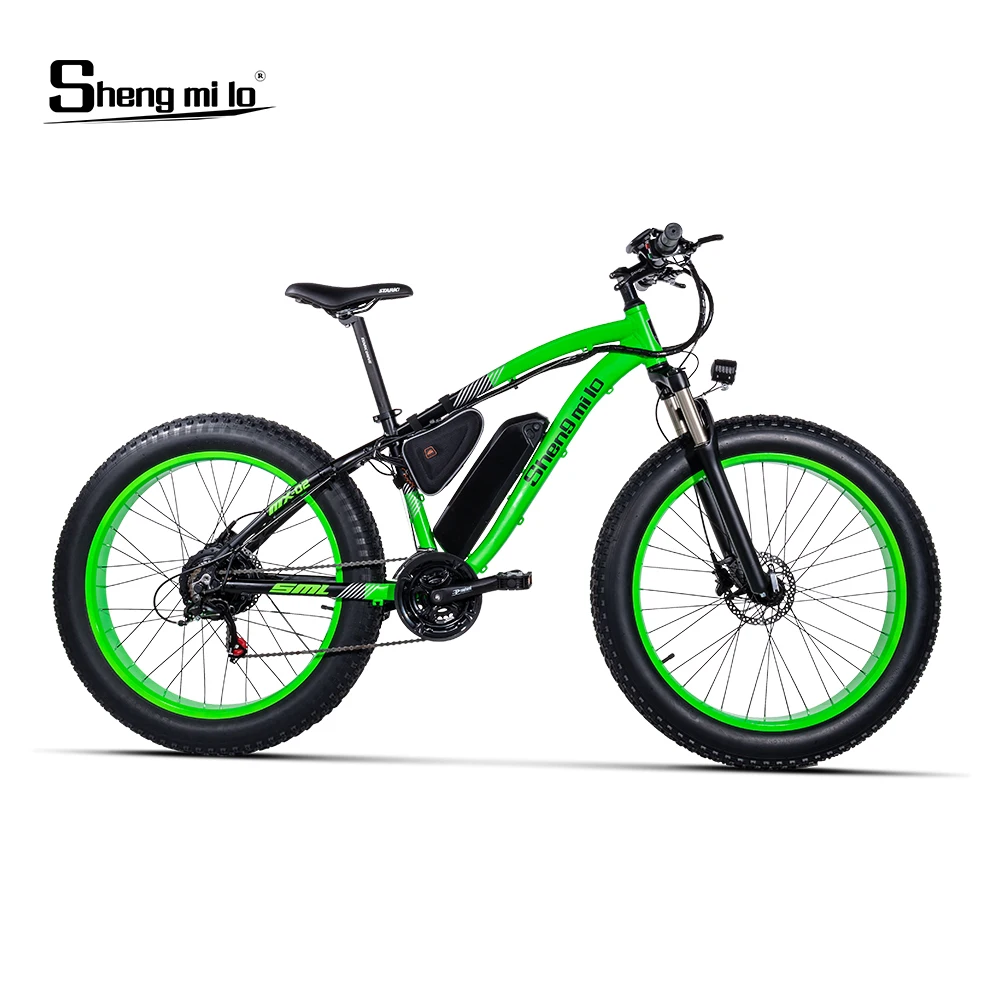 Best High Quality 500W Electric Bike, 26*4.0 Fat Tire, 21 Speed Snow Bike, Hydraulic Disc Brake, 5 Level Pedal Assist 9