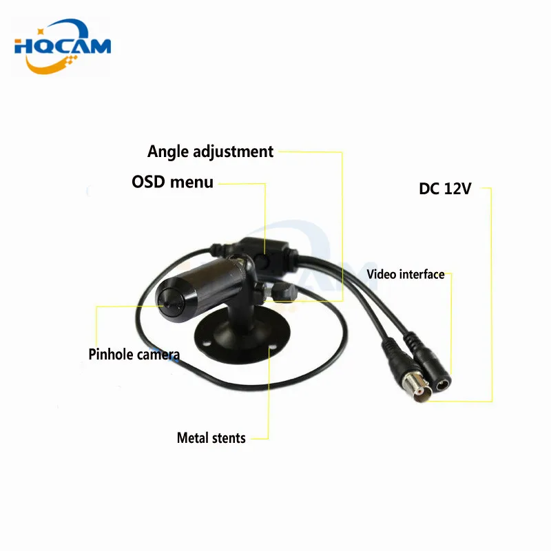 Мини камера видеонаблюдения HQCAM 1/3 дюйма Sony CCD 420TVL|cctv mini camera|mini ccd cameramini bullet camera |
