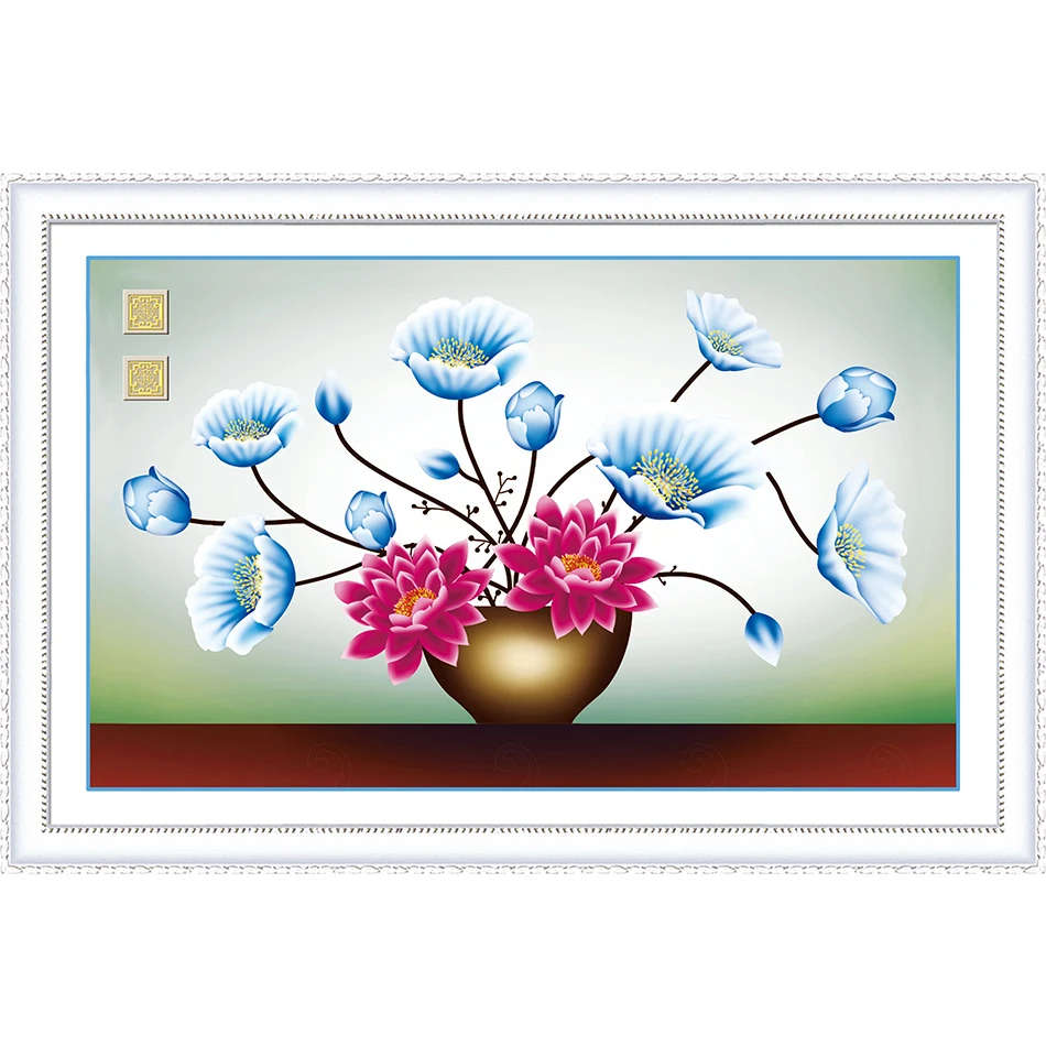 

5D DIY Diamond Painting flowers,Diamond Embroidery,Round,Cross Stitch,3D,Diamond Mosaic,Needlework,Crafts,Beautiful,Gift