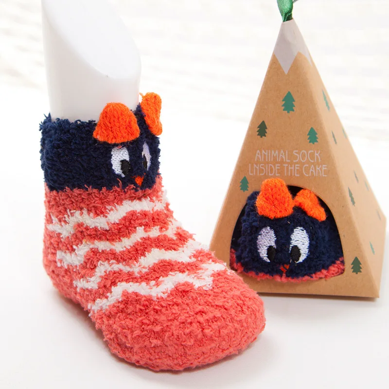 Детские носки-башмачки с изображением животных, 2 шт. носки для младенцев платье-тапочки для малышей короткие носки для малышей от 0 до 36 месяцев, носки для новорожденных